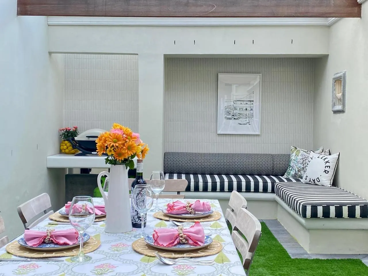 Ferienwohnung Modern Coastal Townhouse At The Majestic Kalk Bay 0*,